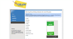 Desktop Screenshot of olivatagfinishing.com